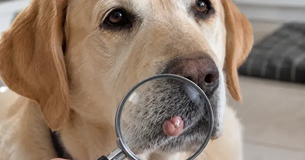 Verrugas en perros: cuándo preocuparse y cuándo no