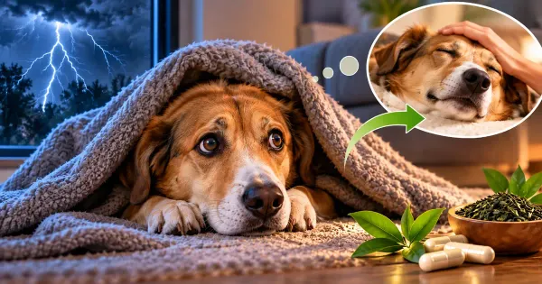 El suplemento que podría ayudar a calmar los nervios de tu mascota