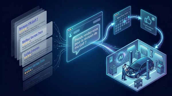 IA agentic booking 2026 : comment les agents intelligents transforment l'aftermarket automobile ?