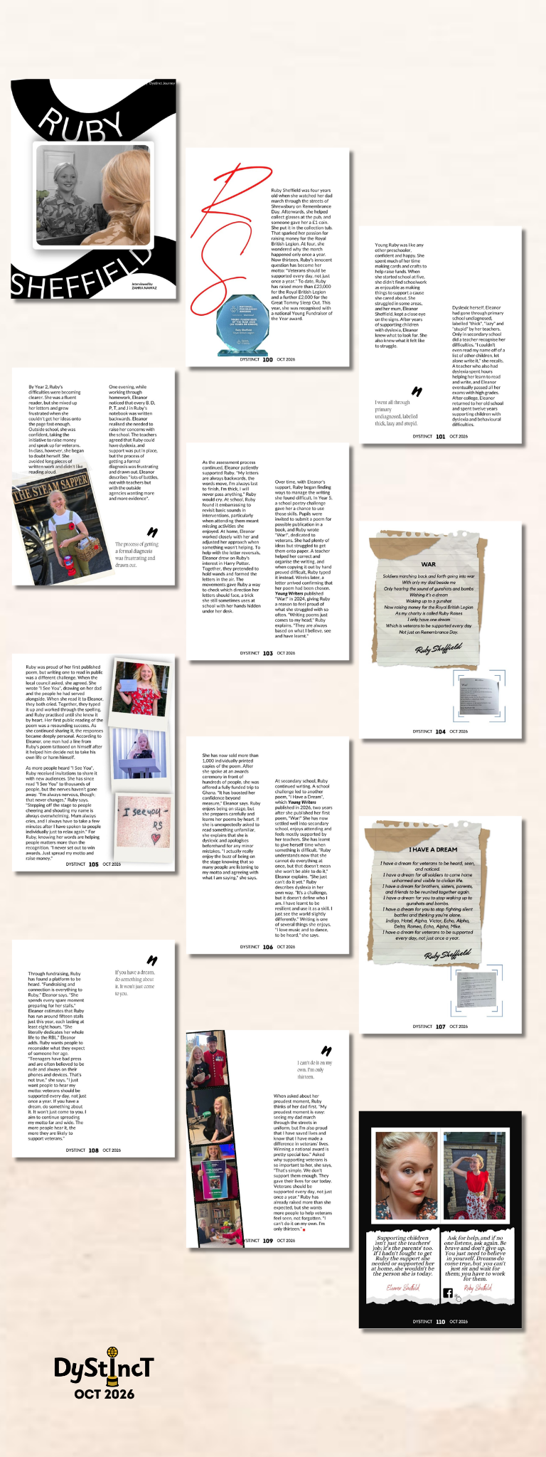 Dystinct Journey of Ruby Sheffield on Dystinct Magazine