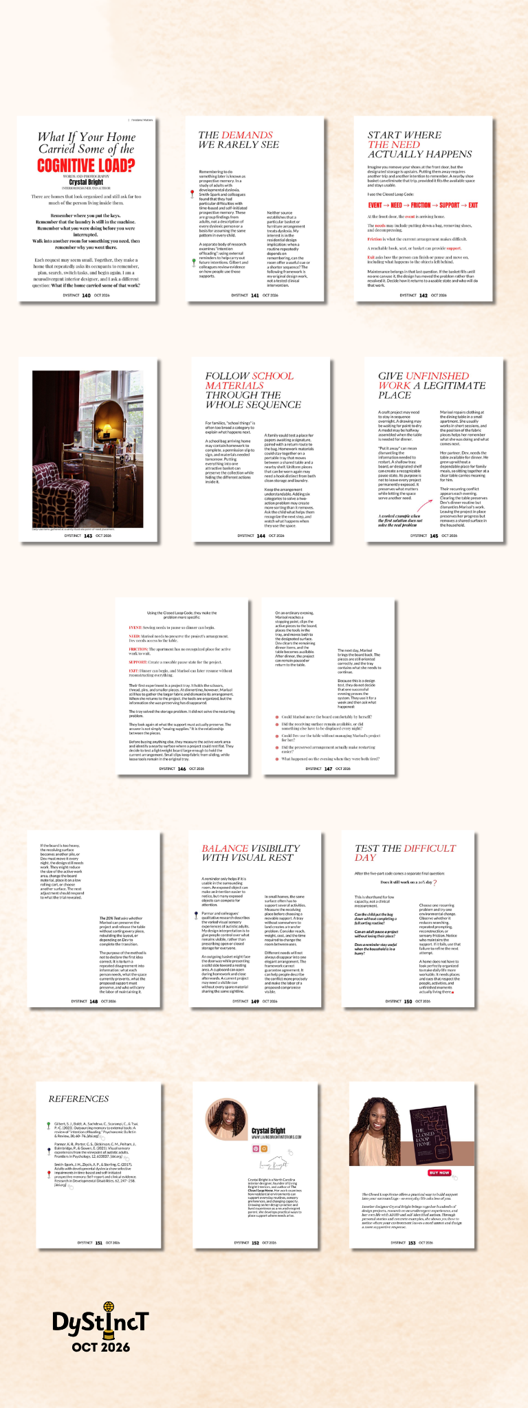 What if Your Home Carried Some Of The Cognitive Load by Crystal Bright Interior Designer Dystinct Magazine