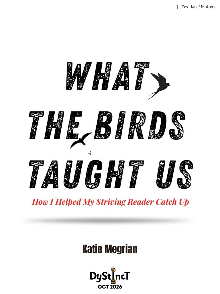 What the birds taught us by Katie Megrian from The Reading Symphony for Dystinct Magazine