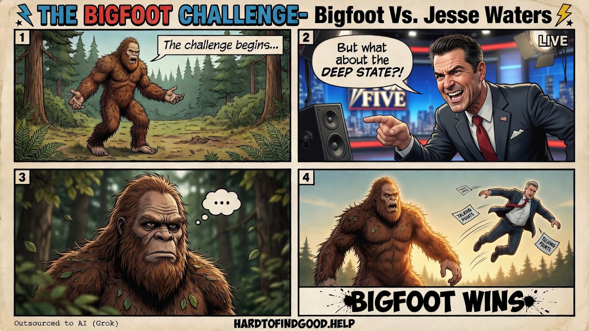 Bigfoot vs. Jesse Waters