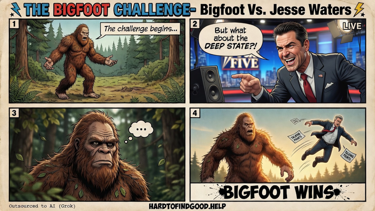 Bigfoot vs. Jesse Waters