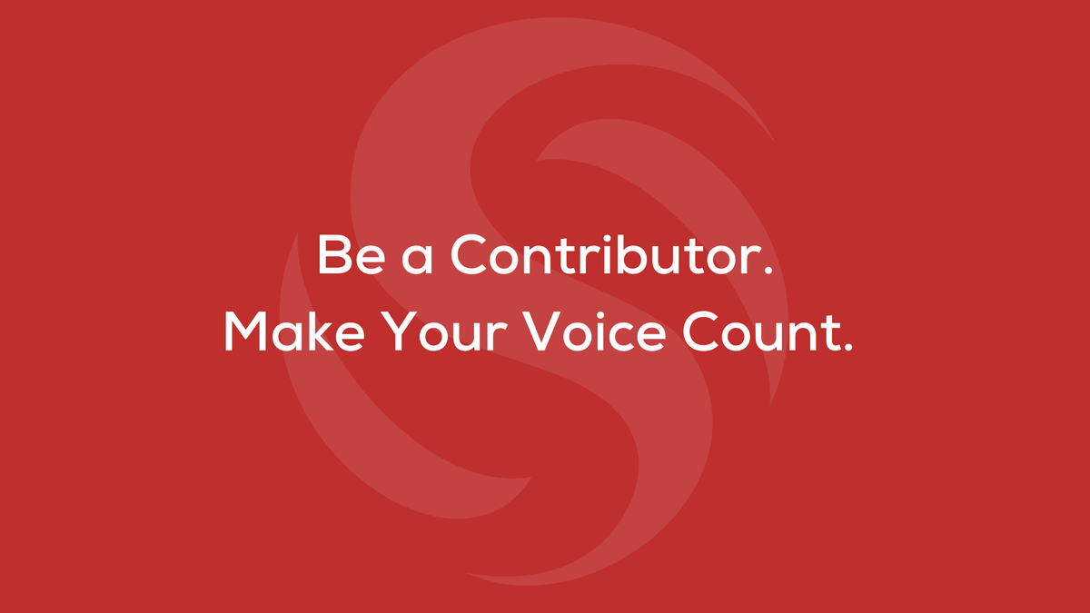 Be a Contributor