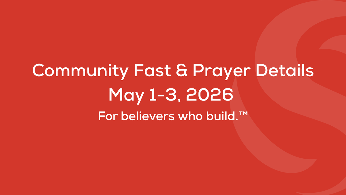 May 2026 Community Fast Details & Journal