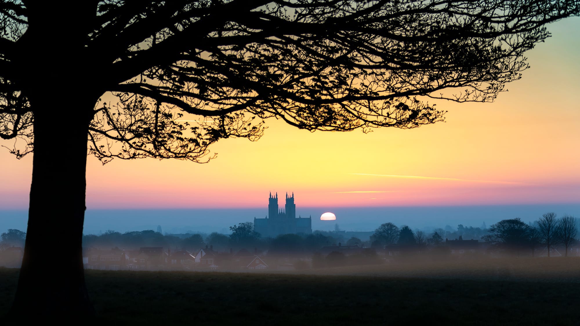 Beverley Minster at sunrise