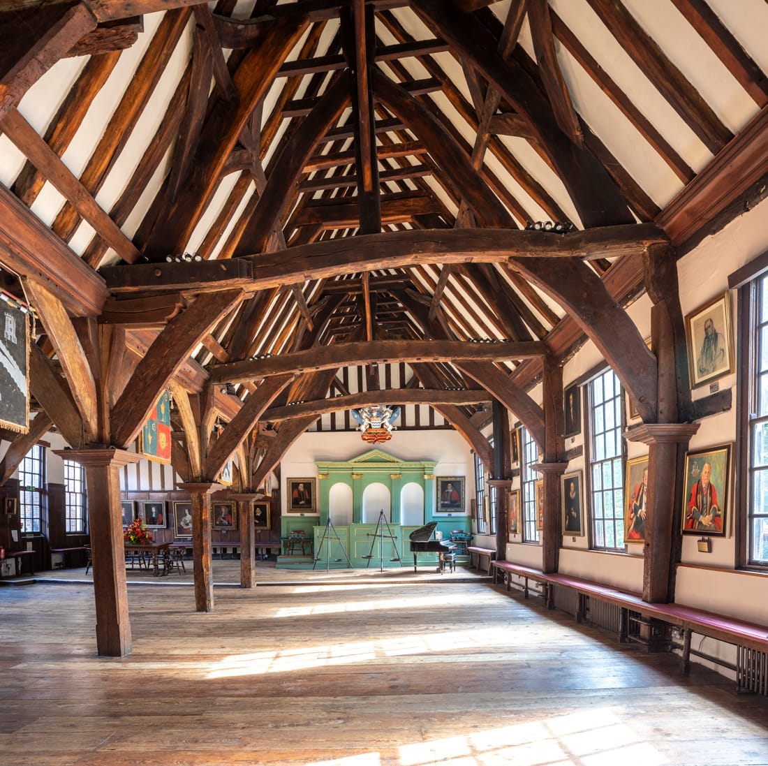 The Merchant Adventurers' Hall in York photographed through Member Powered Photography