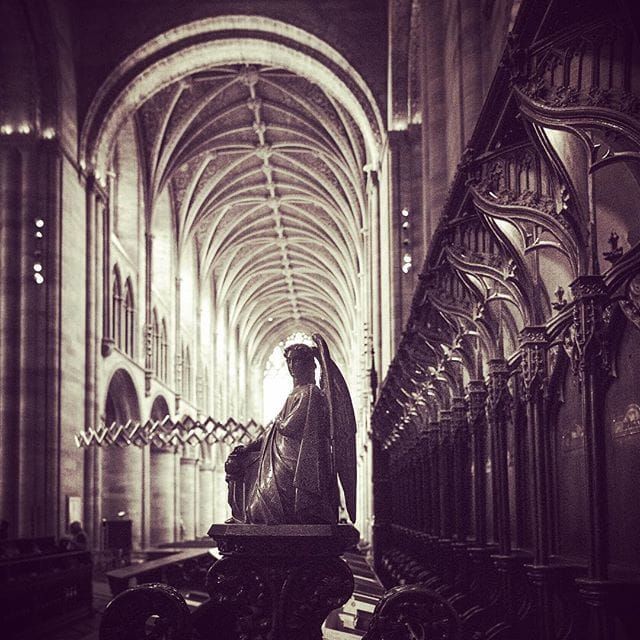 ✨ Treasure Hoard: The Choir Stall Angel at Hereford Cathedral
