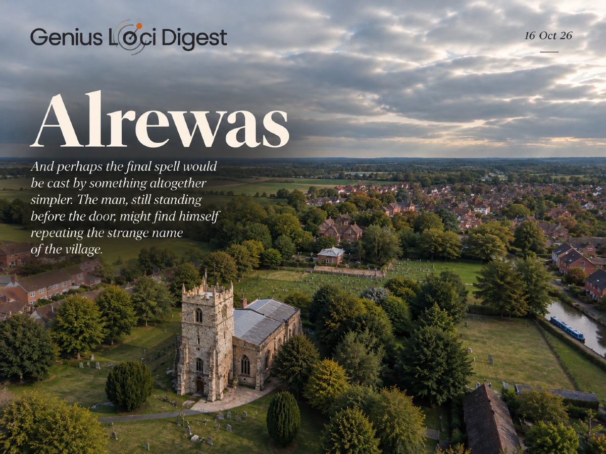 Andy Marshall's Genius Loci Digest: 16 Oct 26