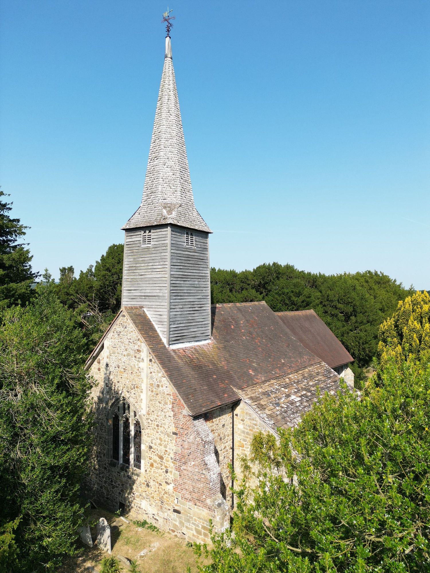Aerial Video of St. George, Crowhurst