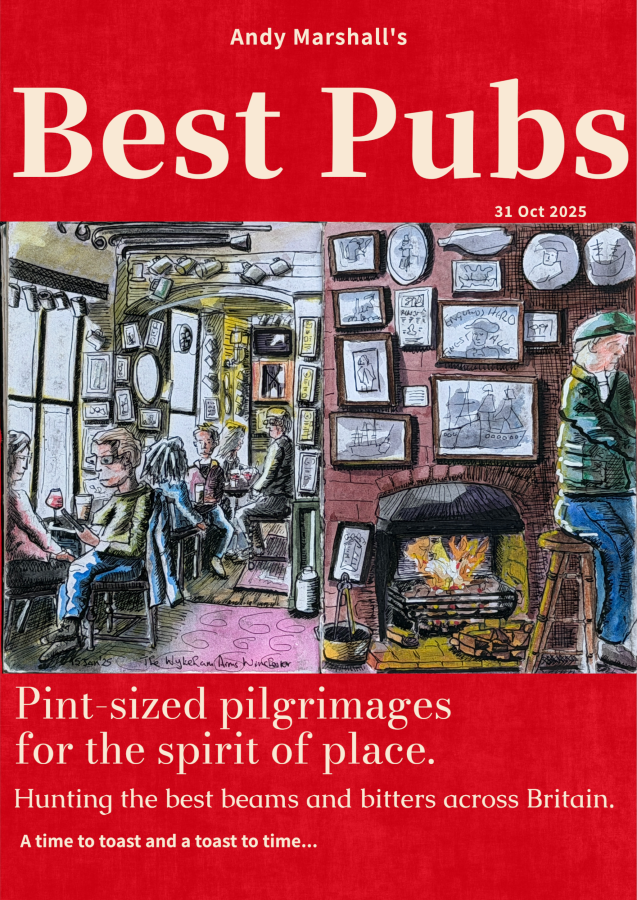 Andy Marshall's All Time Best Pubs