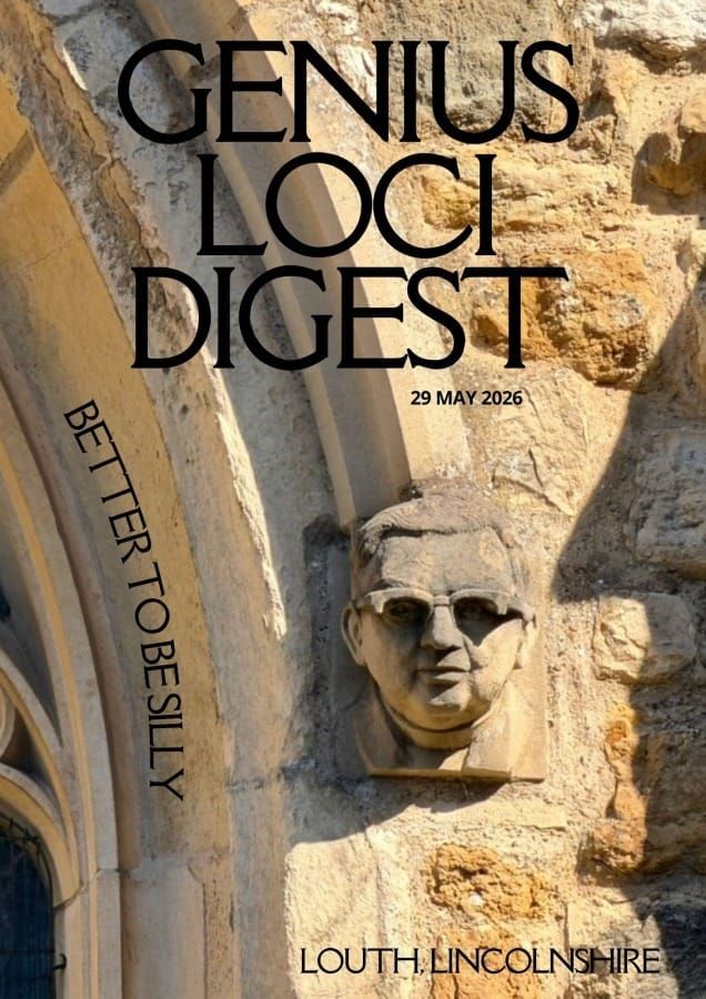 Andy Marshall's Genius Loci Digest: 29 May 2026