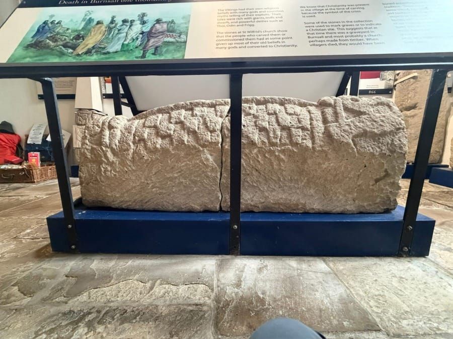 ⟁ Member's Supplement: Pre-Conquest Sculptures at Burnsall Church, Yorkshire Dales.