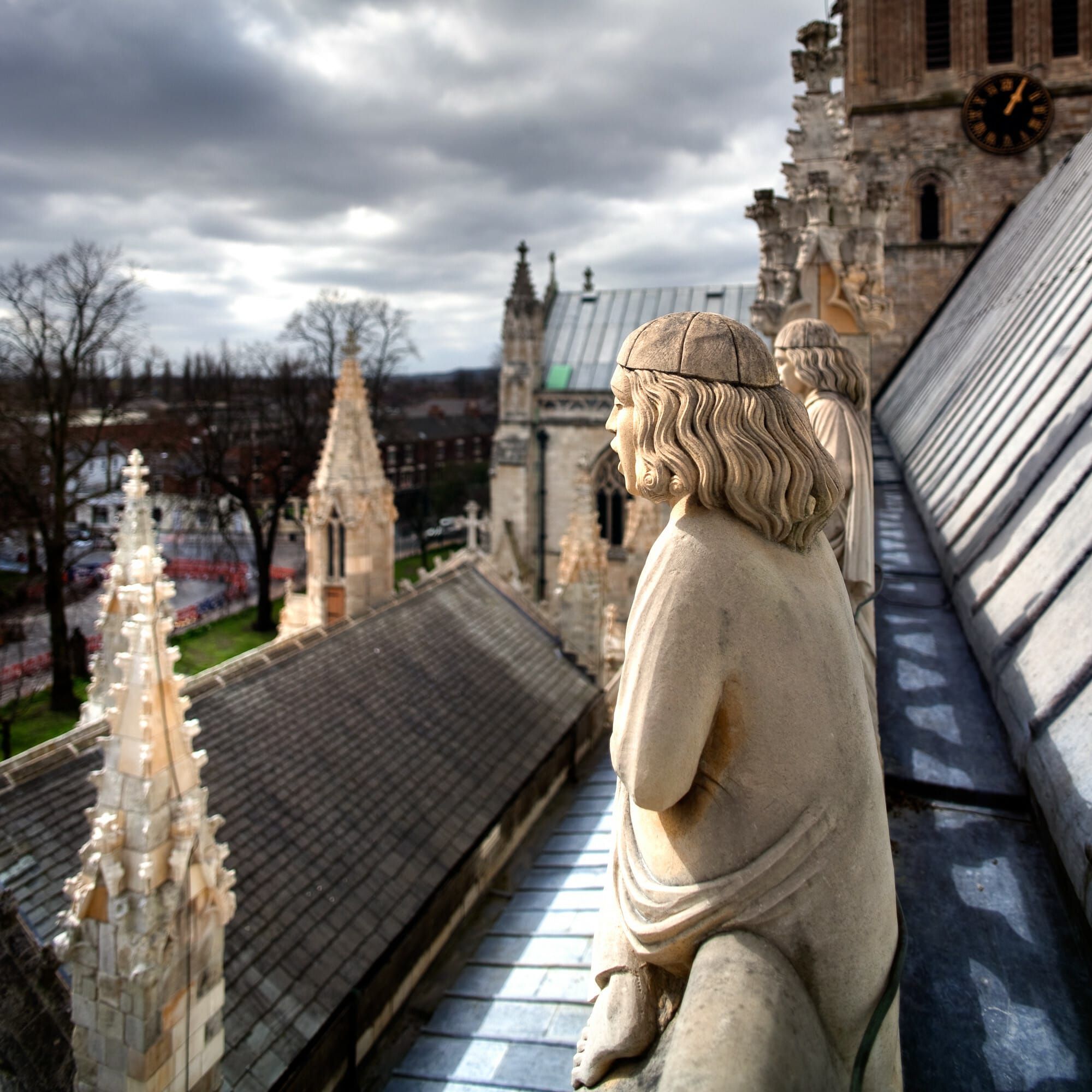 Behind The Photograph: The Minstrels at Selby Abbey