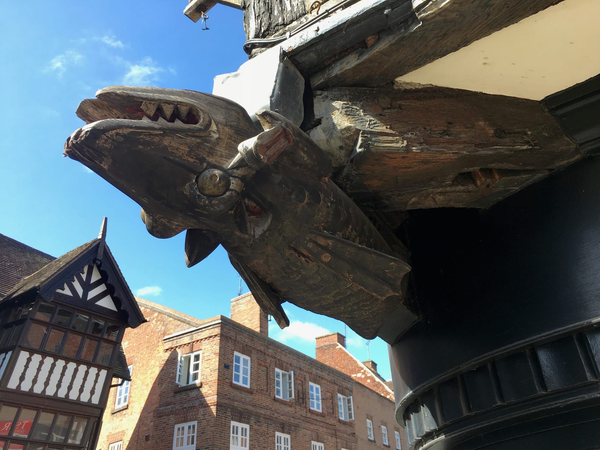 ✨ Treasure Hoard: The dragon bressumer, Mardol, Shrewsbury