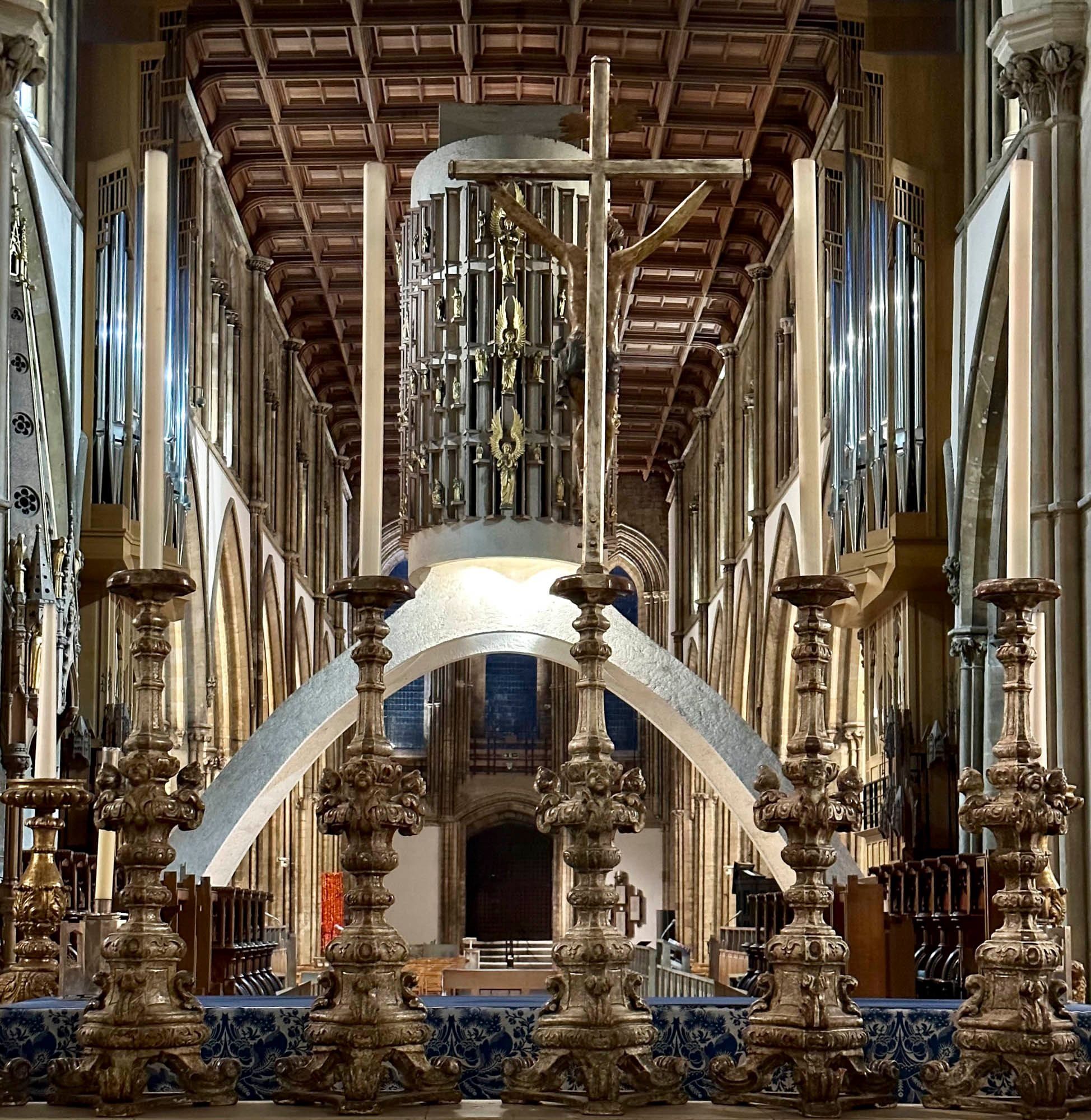✨ Treasure Hoard: The Majestas and the Wishbone Arch, Llandaff Cathedral