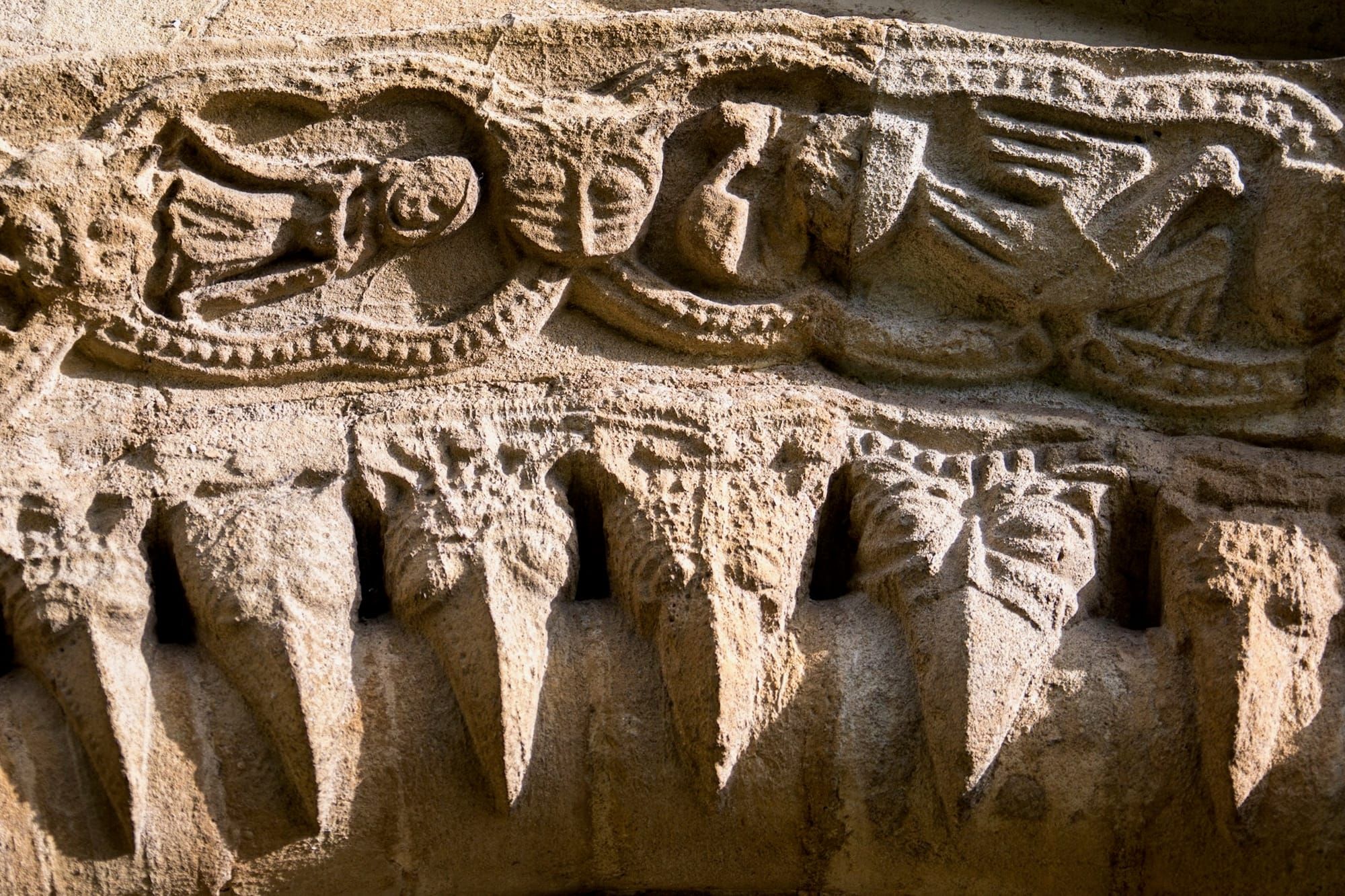 ✨ Treasure Hoard: The beakheads at St. Mary the Virgin, Iffley