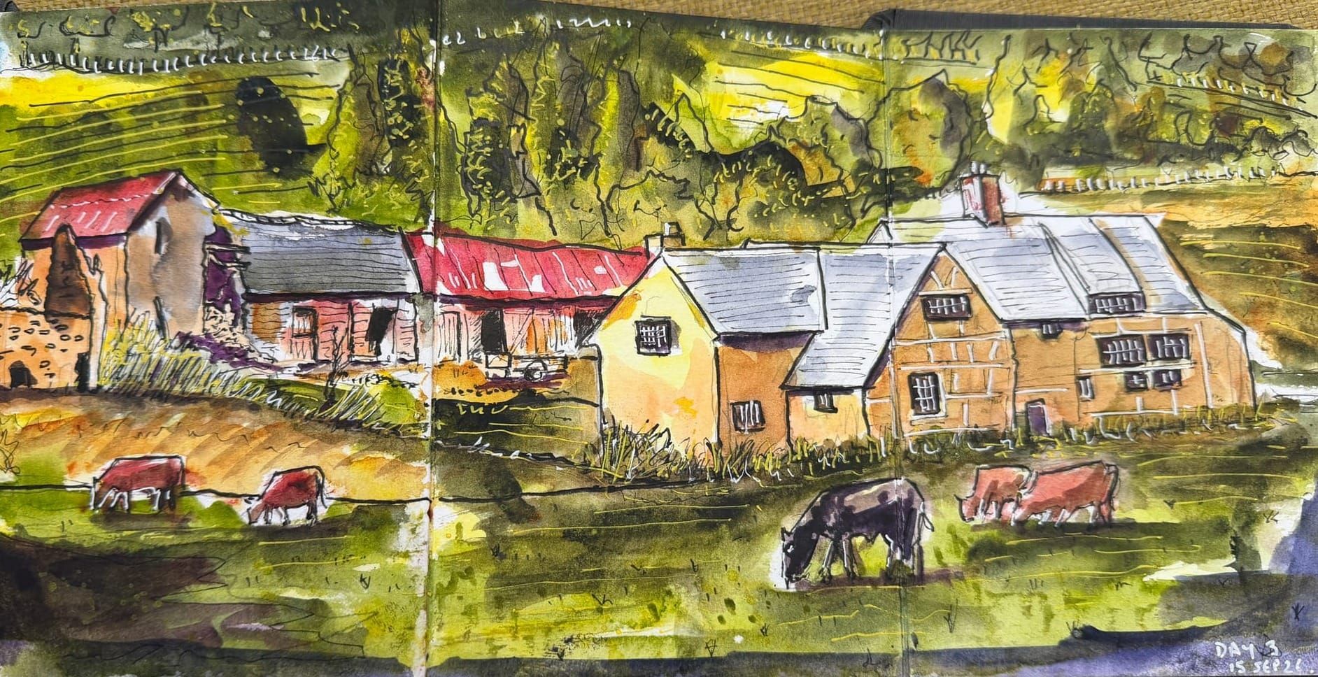 The Offa's Dyke Sketchbook