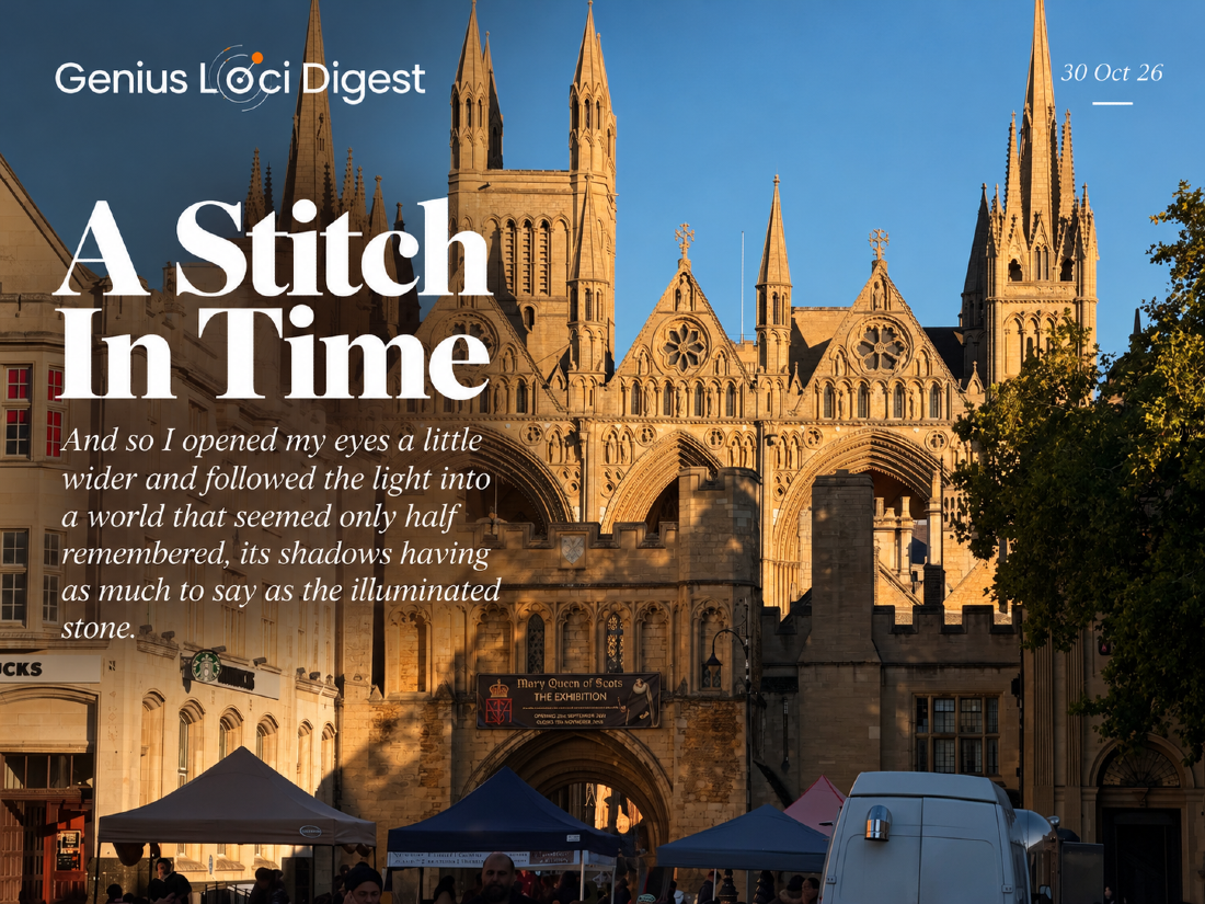 Andy Marshall's Genius Loci Digest: 30 Oct 26