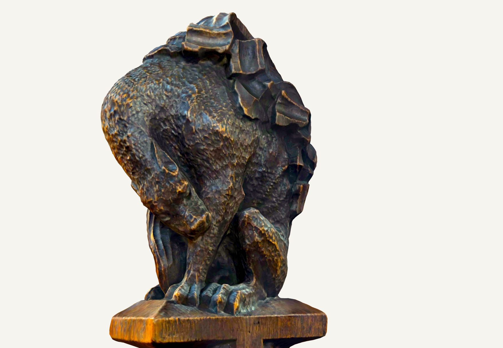 ⛫ The Cast Room: Pew Finial at All Saints' Church, Alrewas