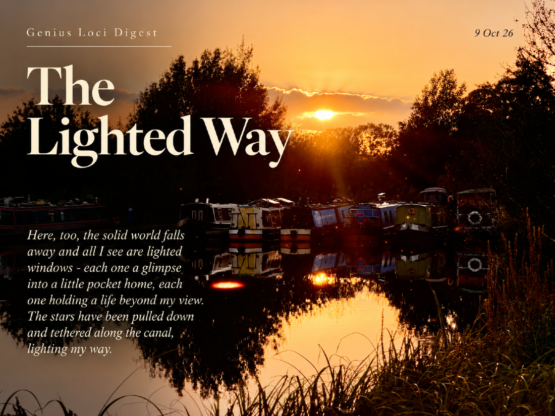 Andy Marshall's Genius Loci Digest: 9 October 26