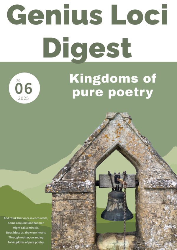 Andy Marshall's Genius Loci Digest: 20 June 2025