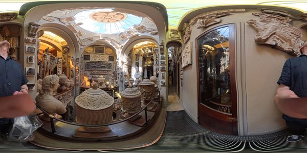 The Dome area in Sir John Soane's Museum in glorious VR.