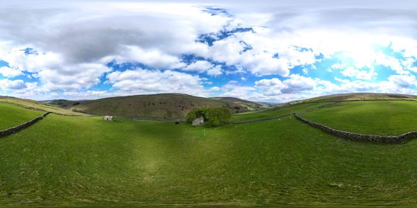 Cowside and Upper Langstrothdale in glorious VR.