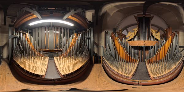 Temple Church Organ Chamber in glorious VR
