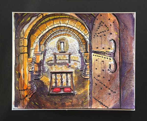 🎨 Atelier: Lastingham Yorkshire. Signed, Limited Edition Print of 25no.