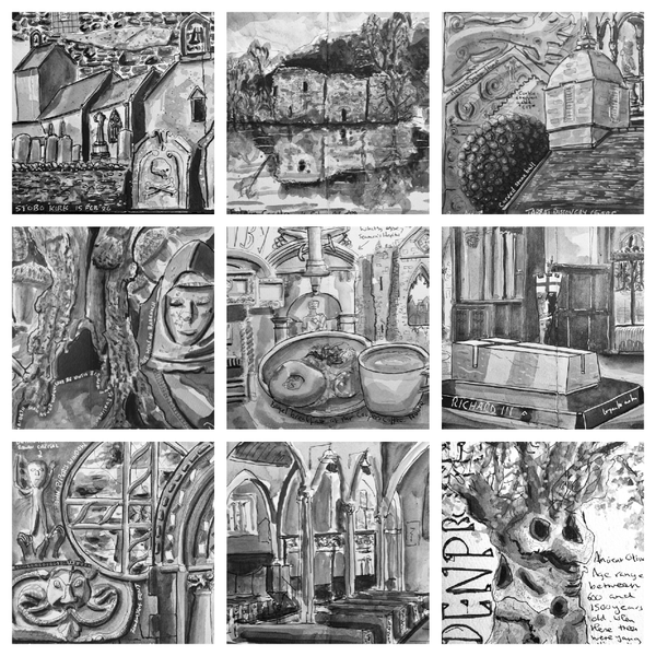 🎨 Atelier: NOW SOLD: Own the sketchbook from Andy Marshall's In Pursuit of Spring journey in February 2026