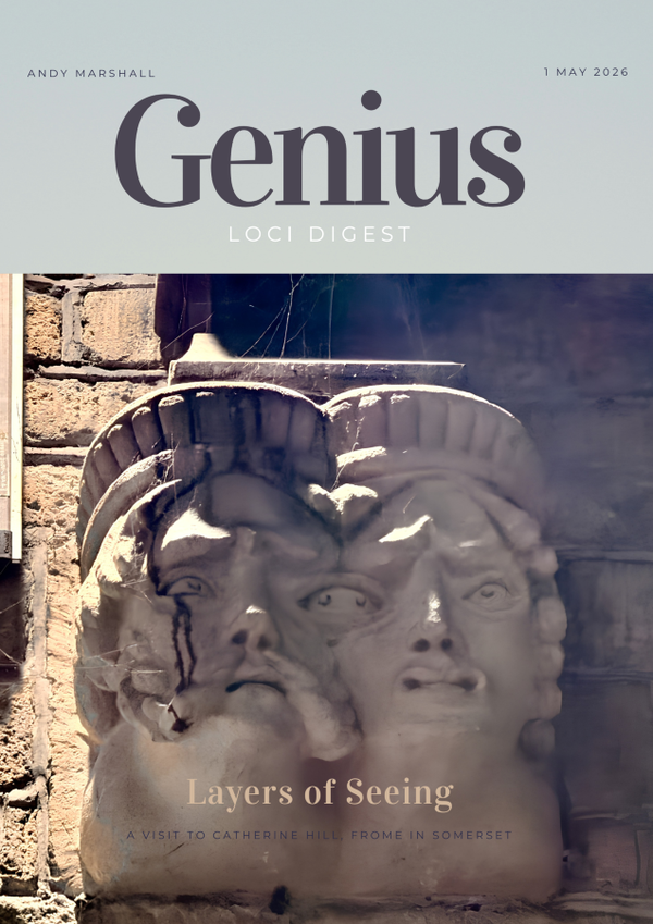 Andy Marshall's Genius Loci Digest: 1 May 2026