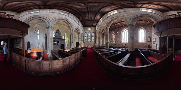 The Priory Church at Breedon on the Hill in glorious VR