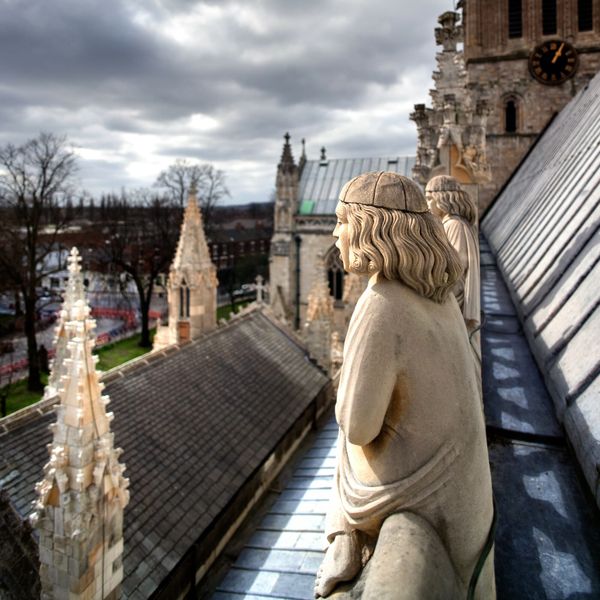 Behind The Photograph: The Minstrels at Selby Abbey