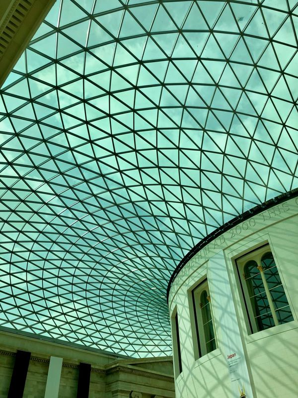 ✨ Treasure Hoard: The Glass Roof of the British Museum