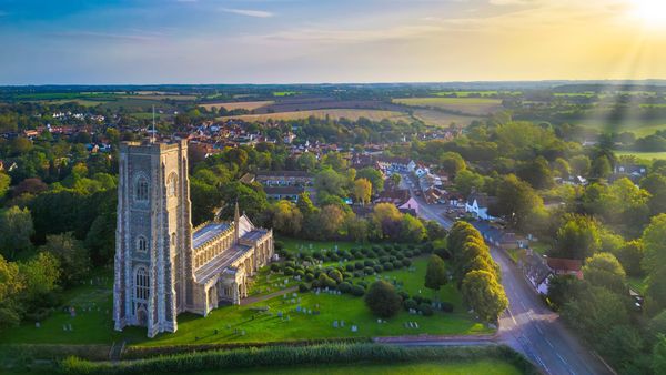 📝 Field Notes from my Camper-van-camino: The remarkable St. Peter and St. Paul, Lavenham