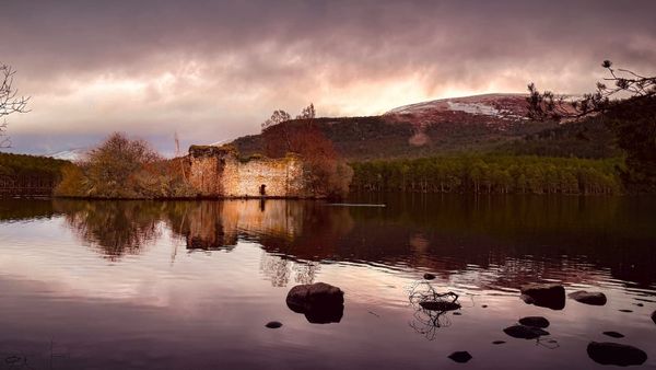 ✨ Treasure Hoard: The Castle in the Lake at Loch an Eilein