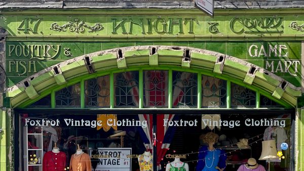 ✨ Treasure Hoard: Faience Facade on Fisherton St. Salisbury