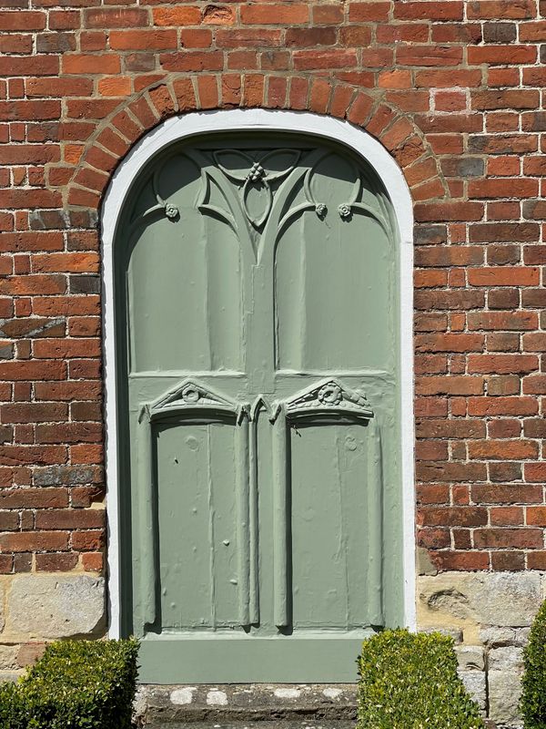 ✨ Treasure Hoard: The Gothic Door, Carved Angel, Fire Mark combo - De Vaux House, Salisbury