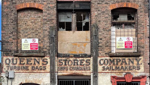 ✨ Treasure Hoard: The Ghost Signs at the Queen's Stores, Liverpool