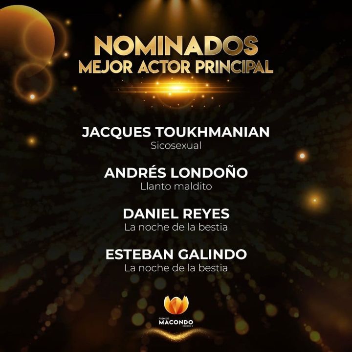 Sicosexual nominada a 4 Premios Macondo