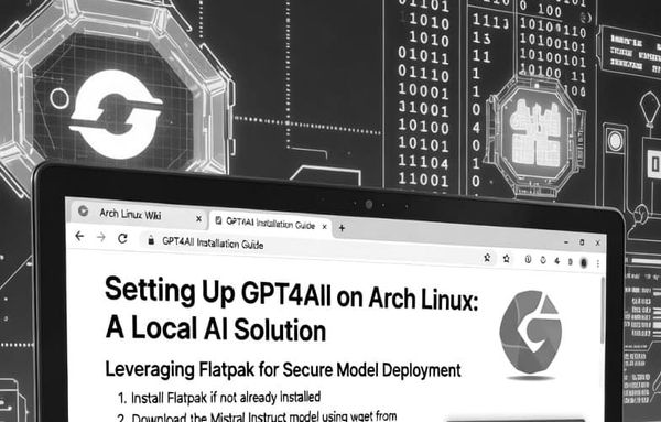 Ultimate Idiot-Proof Guide: Setting Up GPT4All on Arch Linux w/ custom model input