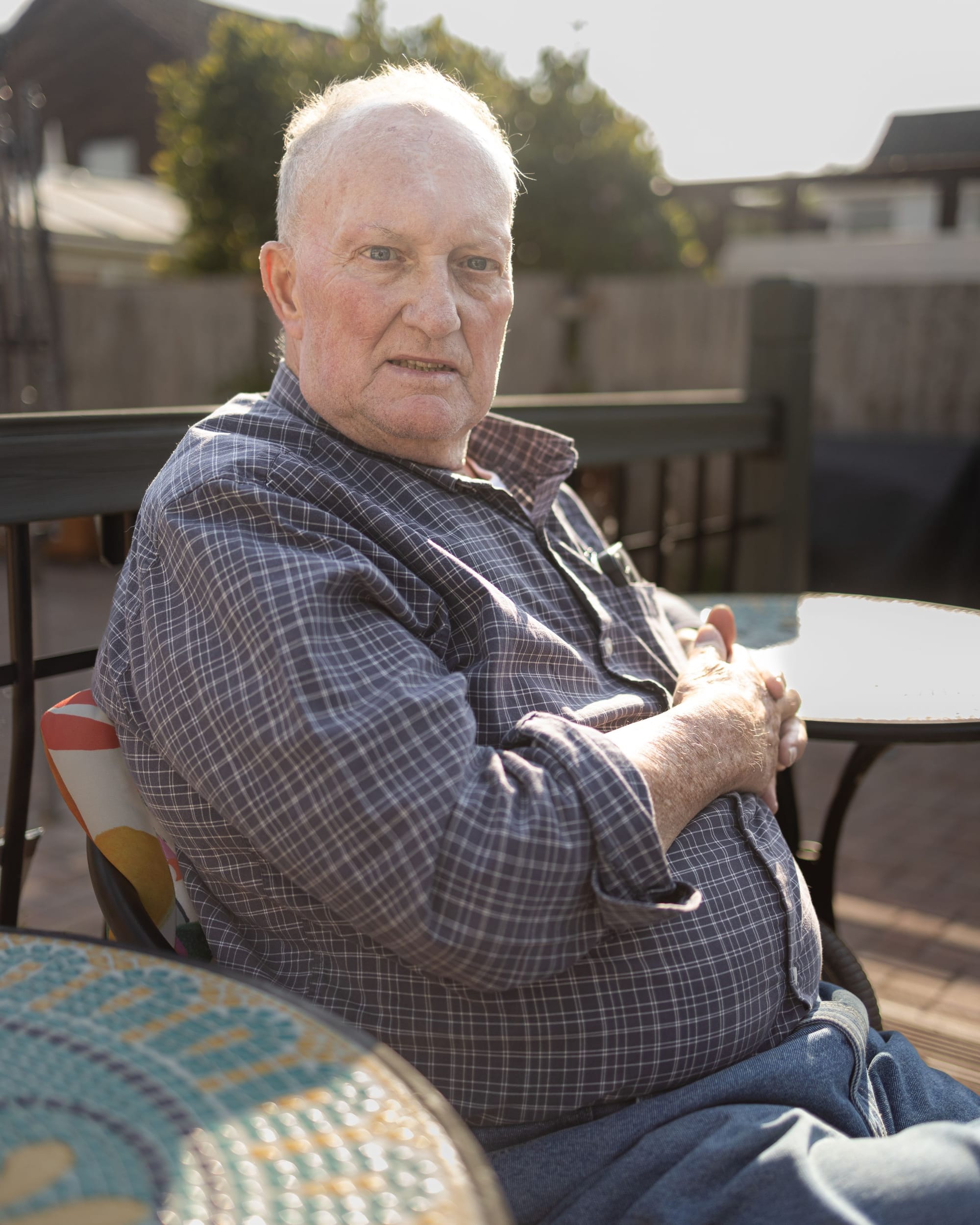 Neil, who is cared for by his wife, Lynne