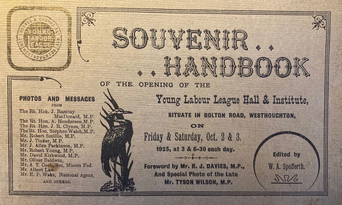 The lost clubs and societies of Westhoughton