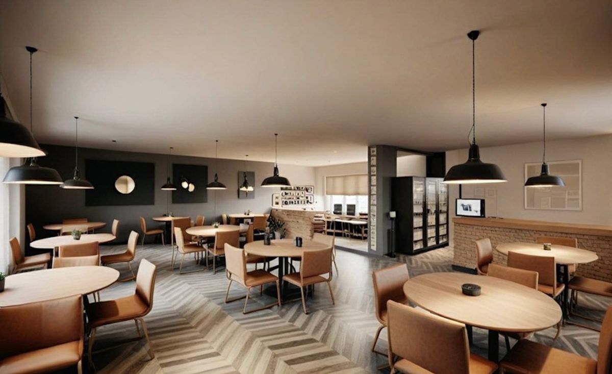 An artist impression of how the new Capri restaurant will look from the inside