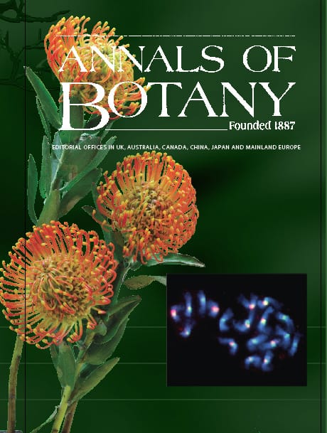 Proteaceae, Banksia, noix de Macadamia et les Annals of Botany Couverture
