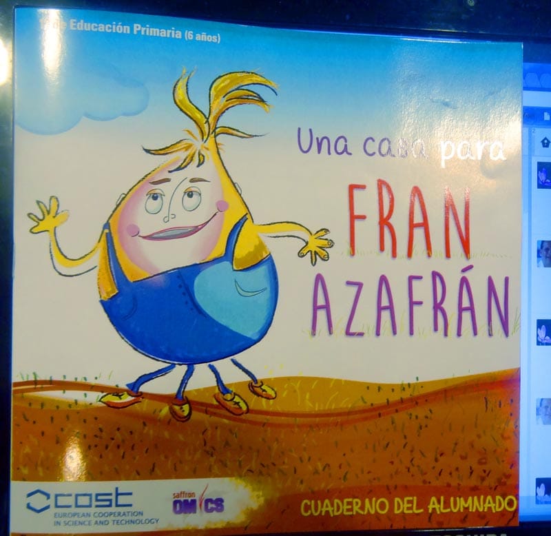 Fran Azafran - a school book about saffron