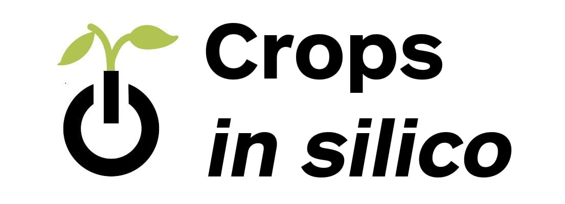 Logotipo de cultivos en silico