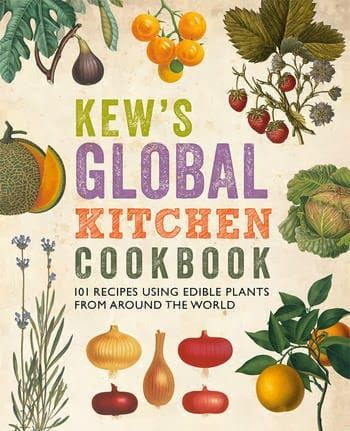 Livre de recettes de cuisine mondiale de Kew